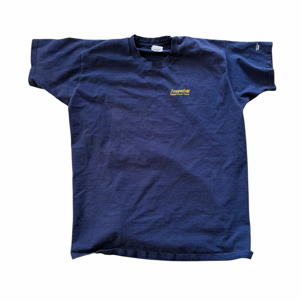 Vintage Bell Navy Sympatico Logo Tee